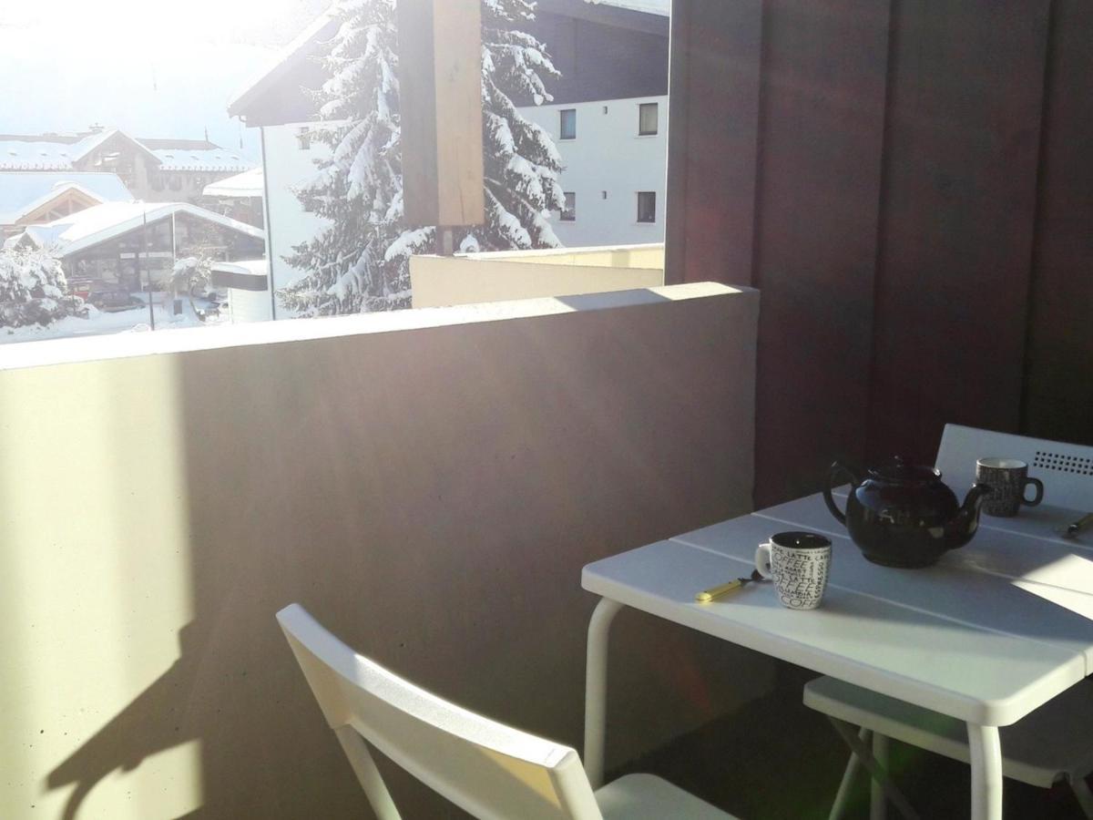 Duplex 3 Pieces Aux Gets, Proche Pistes Avec Parking Et Wifi - Fr-1-598-23 Apartment Les Gets Bagian luar foto